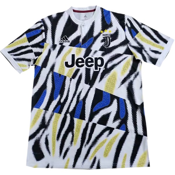 Tailandia Camiseta Juventus Especial 2021 2022 Amarillo Azul